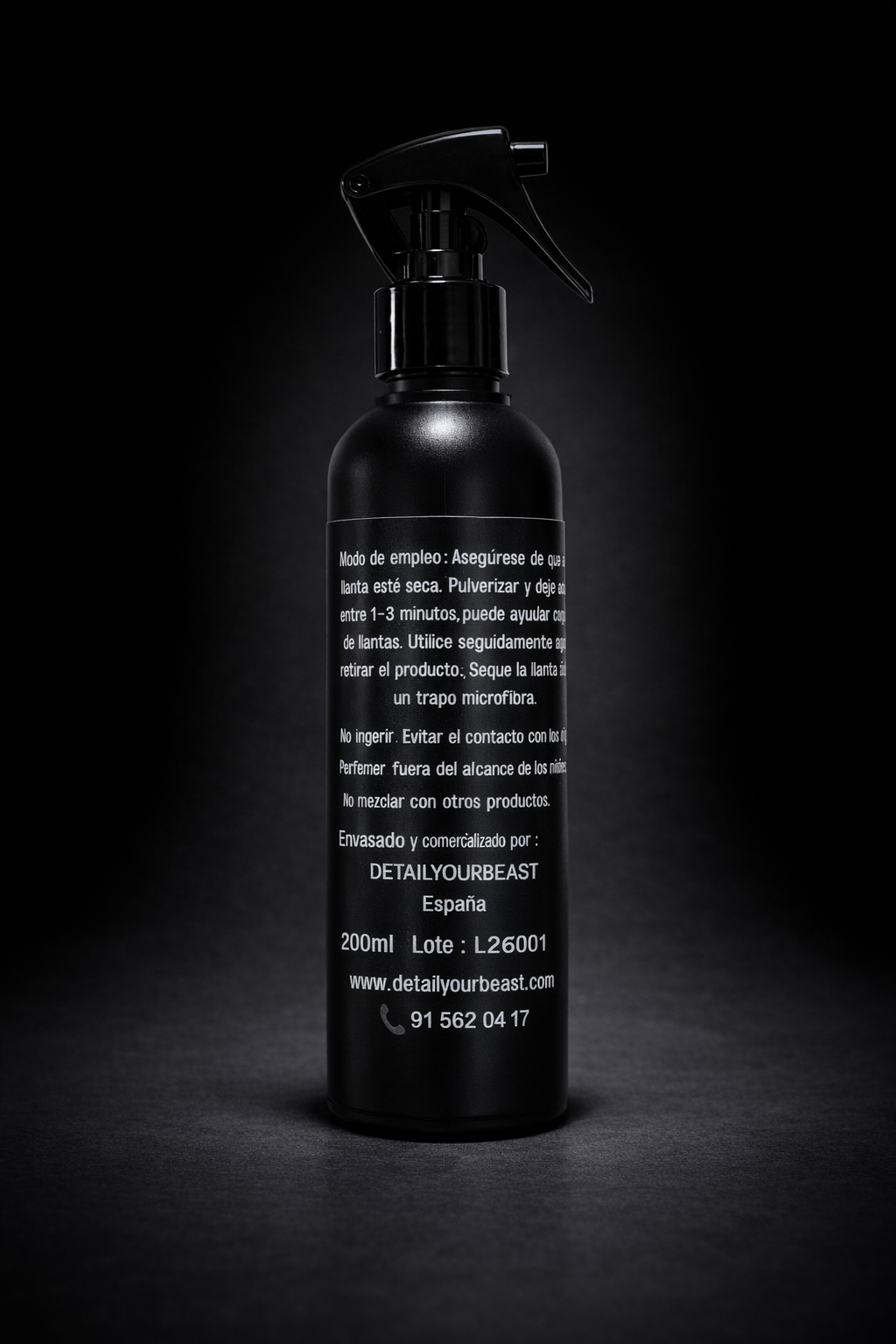 Limpiador de llantas