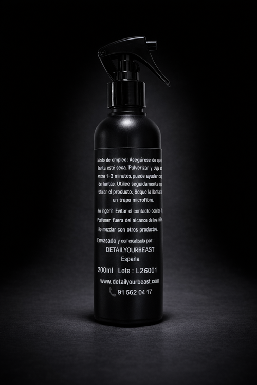 Limpiador de llantas